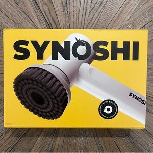 NEW Synoshi Electric Spin Scrubber 3 Cleaning Heads Rechargeable Cordless